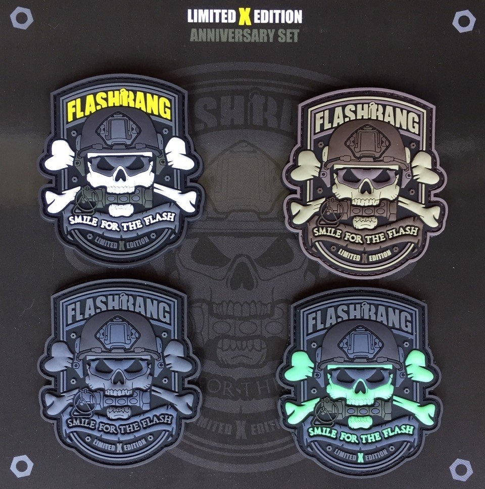 Set of 4 Flashbang patches