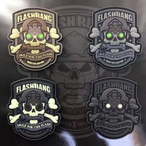 Set of 4 Flashbang patches (Night ops edition / version A)