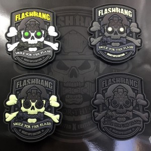 Set of 4 Flashbang patches (Night ops edition / version B)